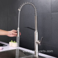 Stainless Pull Out Kitchen Faucet Single Handle